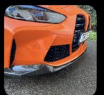 Bmw G80 G82 M3 M4 Real Carbon Fibre Front Splitter Lip Csl Style 3 Piece