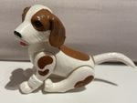 Vintage Barbie Pet Doctor Toy Beagle Dog With Bandage 1995 Mattel Head Tail Move