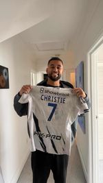 Authentic Hand Signed and Match worn #7 Saracens shirt - Andy Onyeama-Christie