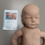 ELLIS BY OLGA AUER REBORN DOLL LOT UNPAINTED ITED EDITION