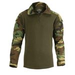 Invader Gear Tactical Ubacs Combat Shirt Woodland Camo