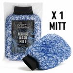 Microfibre Wash Mitt Soft Luxury Car Washing Detailing Cleaning Pure Definition