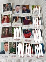 Hollyoaks Cast cards £5 Each