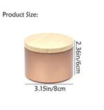 12pcs 8oz Metal Candle Tins With Lids - Iron Craft Storage Containers For Candle