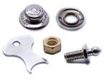 Genuine tenax fastener set button top & 2BA short threaded stud car boat cover