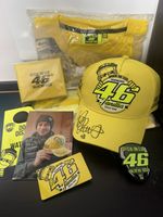 Complete Valentino Rossi Fan Club Pack. Official Merchandise. Signed Hat. New!!!
