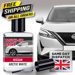 Nissan Arctic White 326 Touch Up Paint Repair Kit Qashqai Juke Leaf