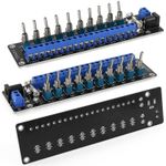 Evemodel 3V-24V DC Individual Toggle Switch Power Distribution Module 10 Channel