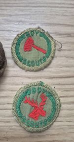 Vintage 1930/1940s BOY SCOUT Proficiency Award Badges Naturist Stalker & Hobbies
