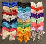 Satin Double Bows Satin Ribbon Bows Tails 130mm (4-5" wide) Big Size