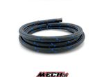 AN10 blue and black braid tube ID 14mm rubber for radiator and oil vapors
