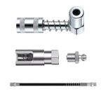 Silver 90 Degree Grease Coupler Gun Adapter 90 Degree Grease Gun Coupler Grease