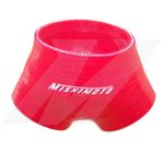 MISHIMOTO Silicone Throttle Body Hose / Y-Pipe for Audi S4 2.7 Turbo 2000-02 RED