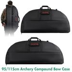 95/115cm Bow Case Carrying Bag Shoulder Bag Light Weight with Strap Bow Bag New