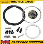 5m Universal Throttle Cable Making Kit 16ft 5mm OD Nipples Ferrules Replacement