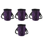Durable Powder Bag for Bouldering and Climbing Purple Large Capacity