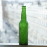 Sugar Glass Breakaway Beer Bottle,  Film & Theatre Smash Prop Real Size. UK Made