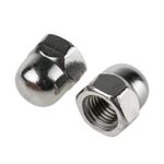 5mm DOME NUTS HEX DOMED NUTS STAINLESS STEEL A2-70 (304) DIN 1587