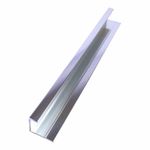 Aluminium End Cap Trim For Shower Wall Panels Bathroom Cladding 10mm 2.4m