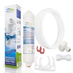 Plumbing Fitting Kit & External Water Filter for American Style Fridge 3/4 10m