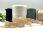10mm bra strap elastic lingerie knickers satin plush black white nude grey 1cm