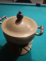Vintage 1960’s Thick & Heavy Brass Food Warmer