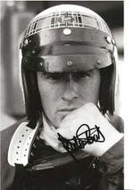 Jackie Stewart SIGNED 12x8  F1 Portrait   1966 Grand Prix Season