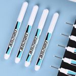 4X White Paint Pens Set Permanent Marker Pen For Car Rubber Tyre Waterproof