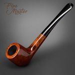 Mr. Brog HAND MADE WOODEN TOBACCO SMOKING PIPE  126 Spy  Brown BRIAR + BOX