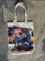 Limited Edition Dunkin’ X New York Knicks Tote Bag Design By MADSTEEZ