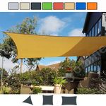 Outdoor Shade Sail Patio Suncreen Awning Garden Sun Canopy 98% UV Block New