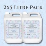 Earth's Scents Liquid Laundry Detergent - Bluebell & Hibiscus - 2 x 5L