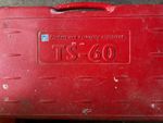 Rubi TS-60 Manual Tile Cutter Tungsten Carbide Blade 22mm Red Carry Case
