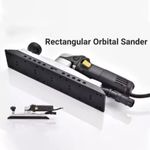 Electric Orbital Long Flat Bed Sander 70mmx 400mm 5mm Flat Sanding Machine 220V
