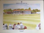 limited edition Print Hampshire Cricket Club