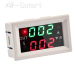 Dual Display DC 12V Delay Digital Time Relay Module Cycle Timer Control T2401-N