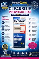Clearblue - 6 Days Early Pregnancy 2 TESTS   Digital ultra early Expiry 2028