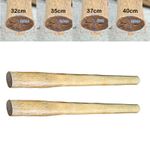 32 35  37 40 cm Solid Wooden Hammer Handle Shaft Replacement