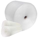 SMALL BUBBLE WRAP ROLLS 500mm WIDE ANY QTY POSTAL MOVING PACKAGING BUBBLES