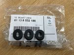 3x GENUINE BMW MOTORRAD GS  RT BATTERY BOX / PANEL GROMMETS P/N 61138532186