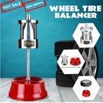 Portable Wheel Balancer Tyre Hubs Heavy Duty Truck Rim Tire Car Bubble Level