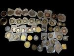 Vintage Job Lot Of 48 Metal Sports Medals - Football Cricket Etc