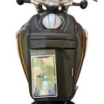 Fit For Royal Enfield Super Meteor 650 Tank Cover + Pocket Tank Cover Mobile Zip