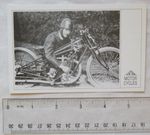 1991 postcard Mr F.G. Morgan, Works Manager, Cotton Motor Cycles 1924