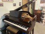 Challen Baby Grand Piano 4’ 6 Foot with Stool