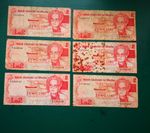 Malta 1967 Two Liri Note Lira 6x Banknotes #890