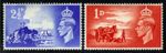 CHANNEL ISLANDS 1948  SG C1-2  KGV1  VICTORY SET -  MNH