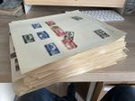 LARGE COLLECTION OF GB QEII STAMPS ON ALBUM PAGES. LOOK!