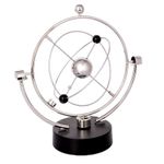 Electric Newtons Cradle Steel Pendulum Balance Ball Science Desk Office Dec G3M8