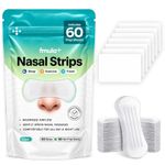 ✅ Nasal Strips - 60 Clear Nose Strips for Breathing, Sleep, Snoring & Sports
